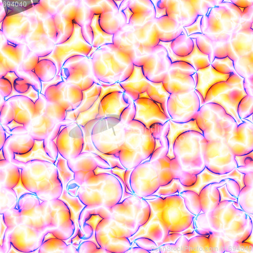 Image of 3D Glowing Cells