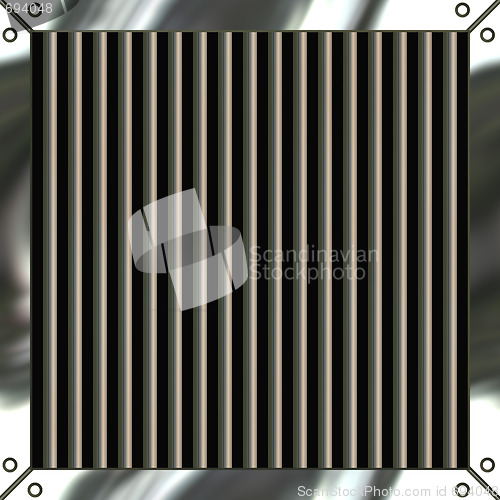 Image of Shiny Metal Grille