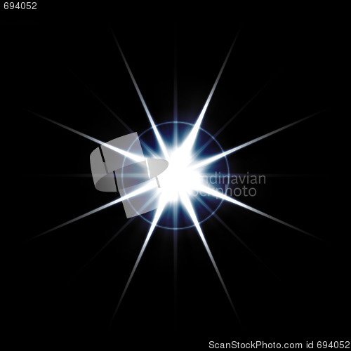 Image of Bursting Lens Flare