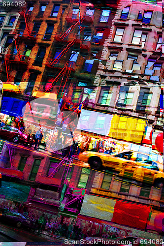 Image of Abstract City Montage