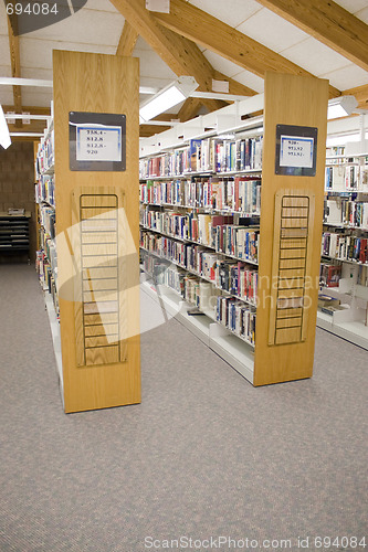 Image of Public Library Aisles