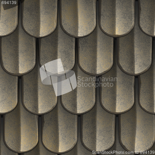 Image of Seamless Roof Shingles