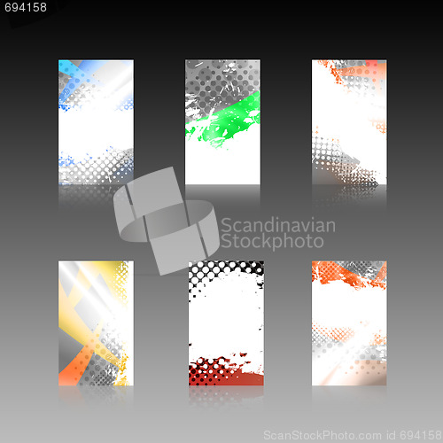 Image of Abstract Business Cards Collection