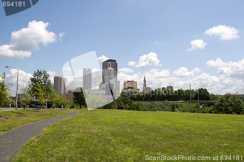 Image of Hartford City Skyline