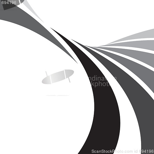 Image of Abstract Swirly Layout