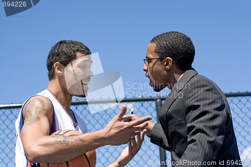 Image of Angry Basketball Coach