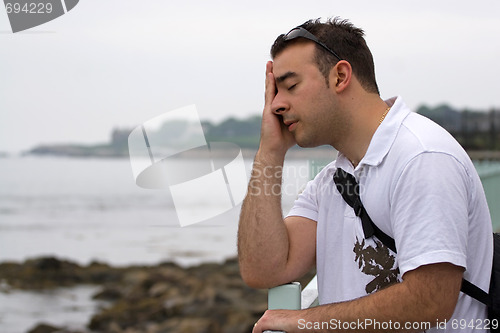 Image of Upset Young Man