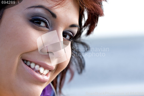 Image of Woman At The Beach