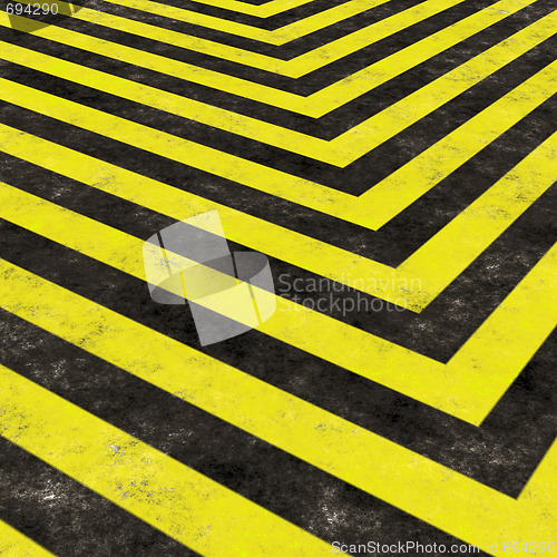 Image of Construction Hazard Stripes