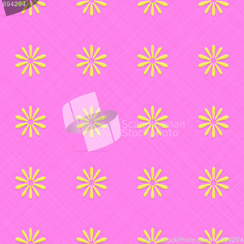 Image of Seamless Floral Pattern