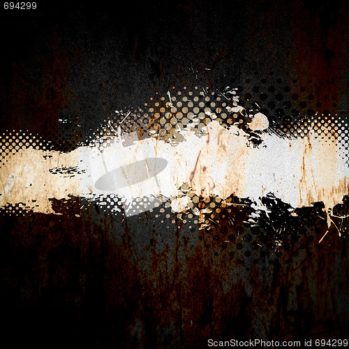 Image of Grungy Splatter Template