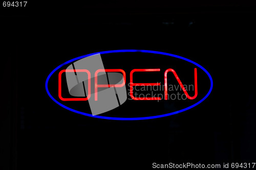 Image of Neon OPEN Sign