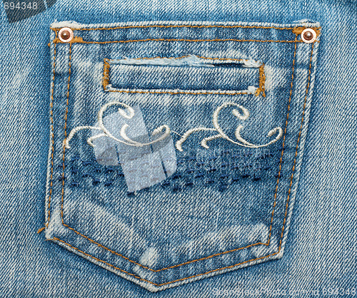 Image of Jeans pocket