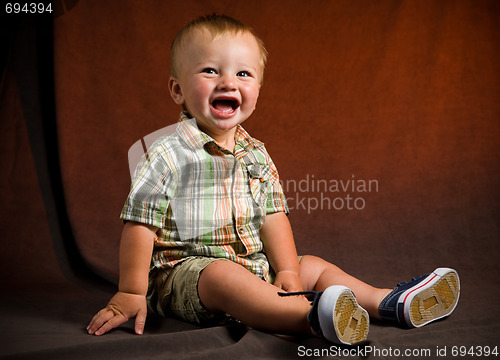 Image of Cute Baby Boy