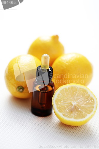 Image of lemon essential oil