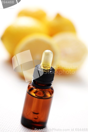 Image of lemon essential oil