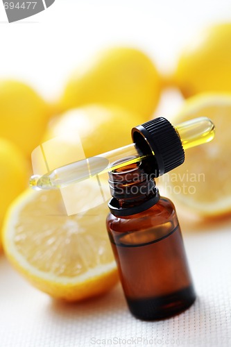 Image of lemon essential oil