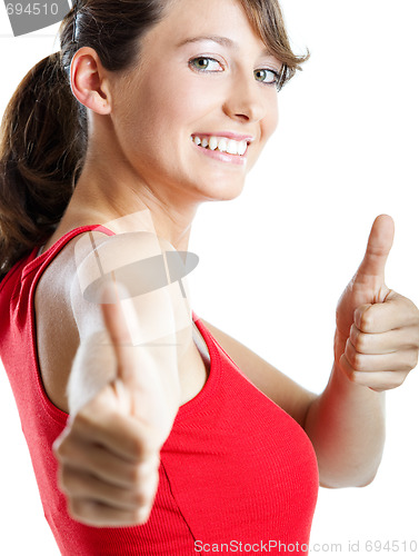 Image of Successful young woman