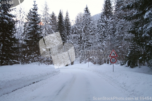 Image of Winter  road