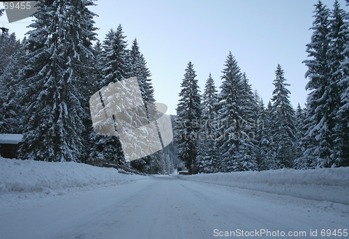 Image of Winter  road