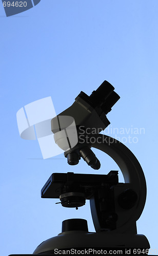 Image of Microscope silhouette