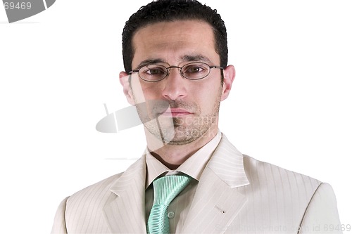 Image of Isolated Businessman Portrait