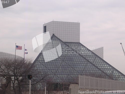 Image of Rock & Roll Hall Of Fame in Cleveland, Ohio