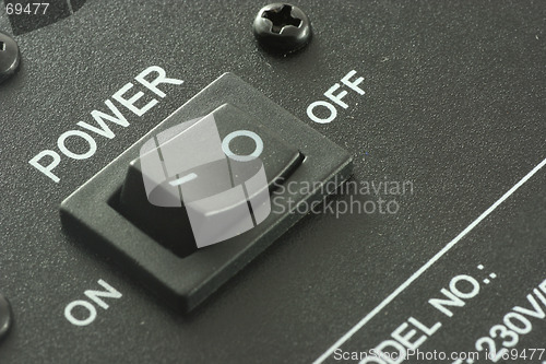 Image of on/off switch