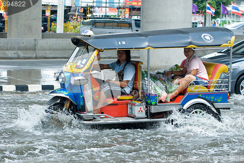 Image of Monsoon rain in Bangkok, Thailand
