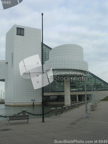 Image of Rock & Roll Hall Of Fame in Cleveland, Ohio