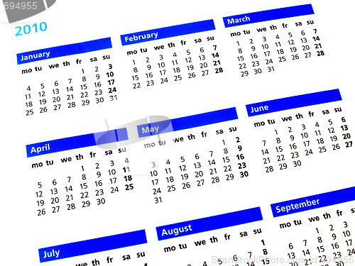 Image of calendary