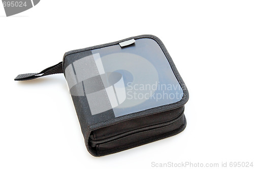 Image of CD case isolated over white