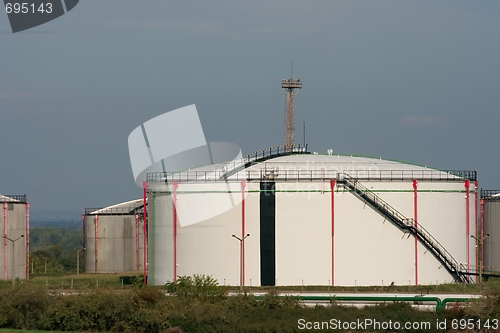 Image of Oil Silo