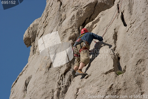 Image of Rock climber