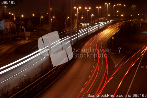 Image of Night highway