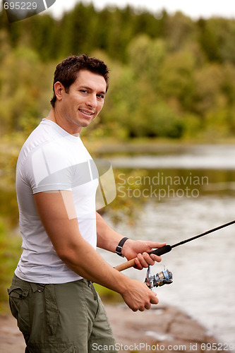 Image of Fishing Man