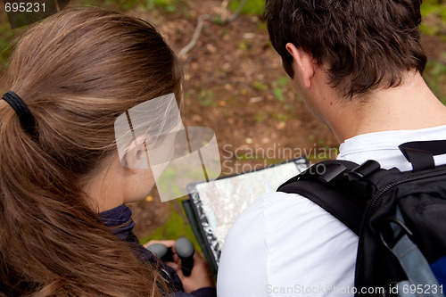 Image of Orienteering Couple