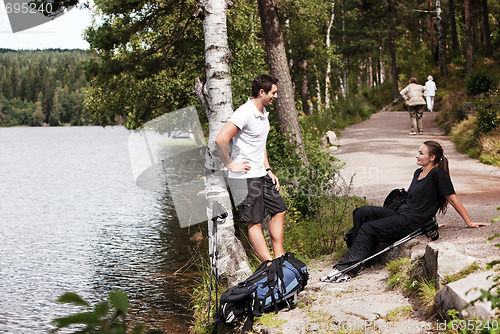 Image of Hiking Couple