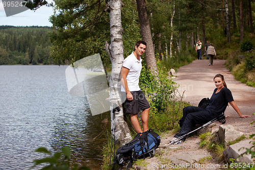 Image of Hiking Couple