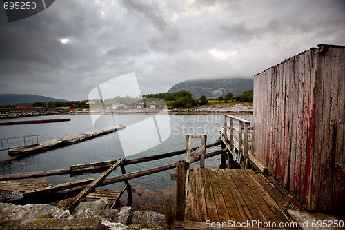 Image of Fishing Village Detail