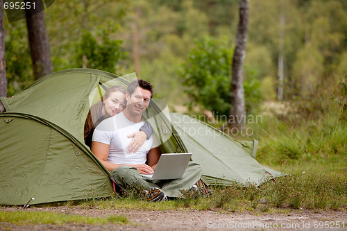 Image of Computer Outdoor Tent