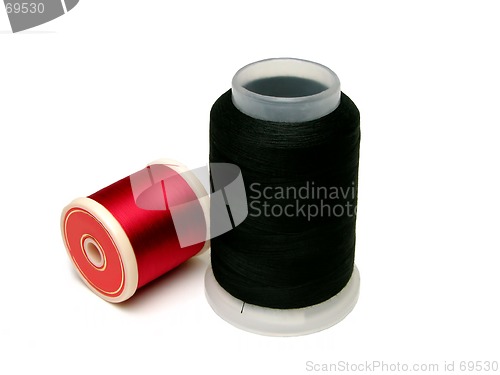 Image of Spools of thread