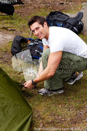 Image of Camping Portrait