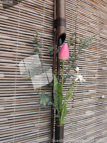 Image of Japanese spring flower arrangement