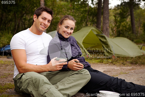 Image of Couple Portrait Outdoor