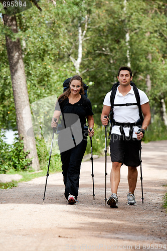 Image of Camping Couple