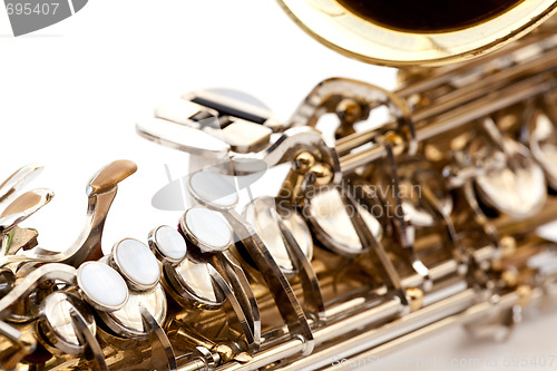 Image of Saxaphone Detail