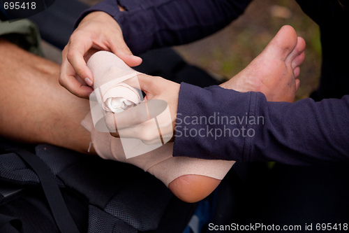 Image of Ankle Tensor Bandage