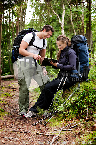 Image of Backpack Couple