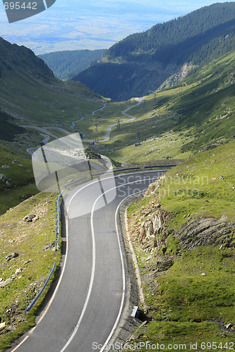 Image of High altitude road